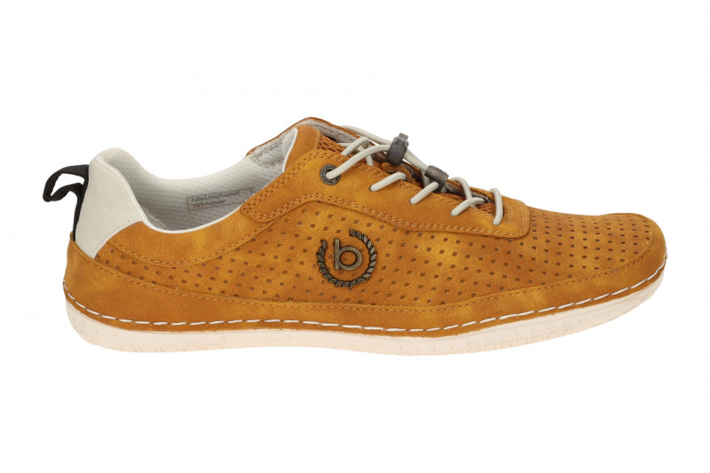 bugatti Bimini Schuhe Sneaker gelb Vegan AFF07