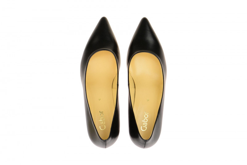 Gabor Pumps schwarz Glattleder 61.250.37