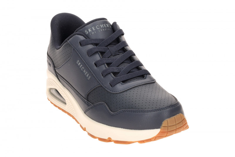 Skechers Uno Schuhe Sneakers blau Herren Slip Ins 183023