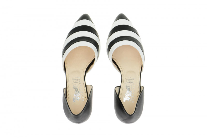 Tiggers Dana Pumps schwarz weiß