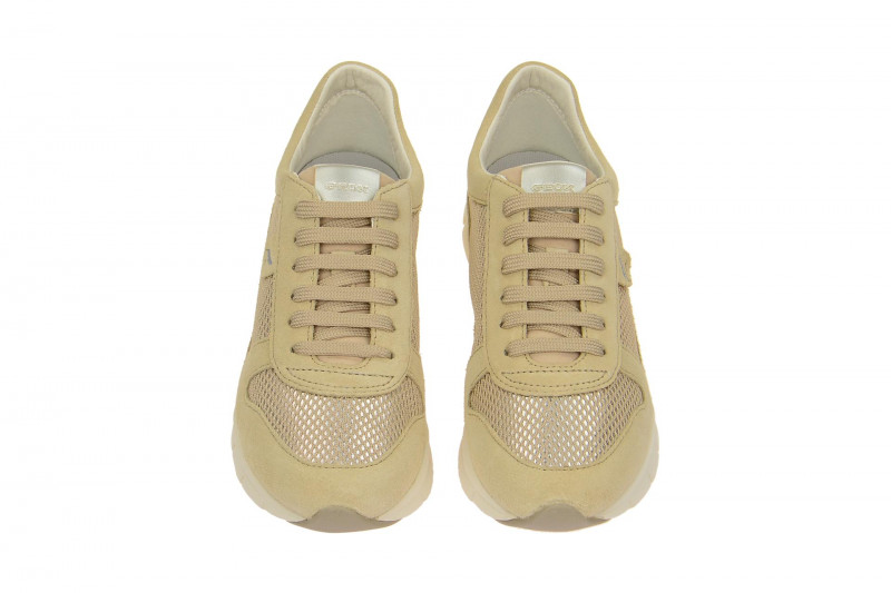 Geox Sukie Schuhe beige silber D52F2A