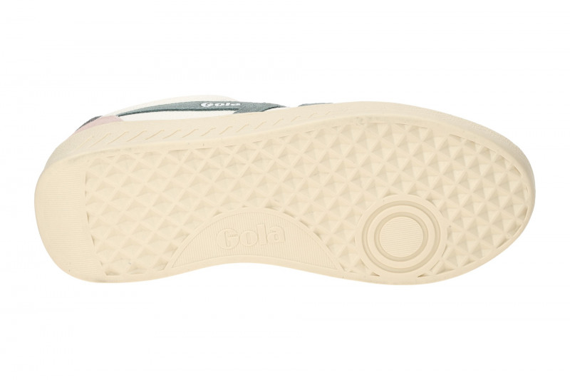 Gola Grandslam Trident Schuhe Sneakers weiß grün CLA415