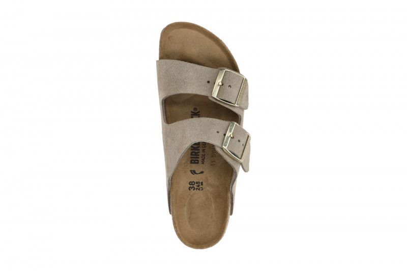Birkenstock Arizona BS Pantolette beige Glitzer SCHMAL 1030269