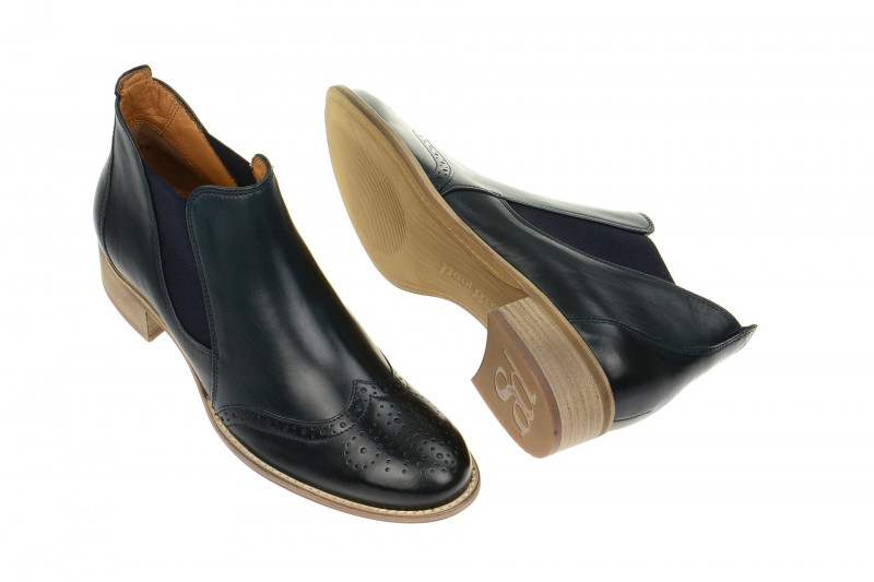 Paul Green Stiefelette blau navy 7358-056