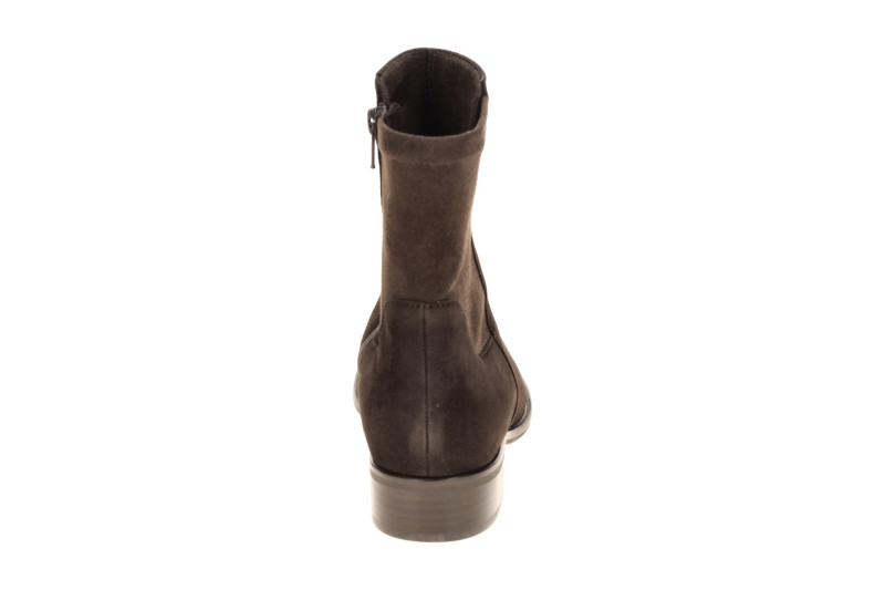 Gabor Stiefelette braun mocca Samt 8035.05.003