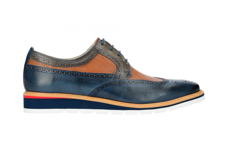 Pikolinos Schuhe Toulouse blau braun M7L-4227