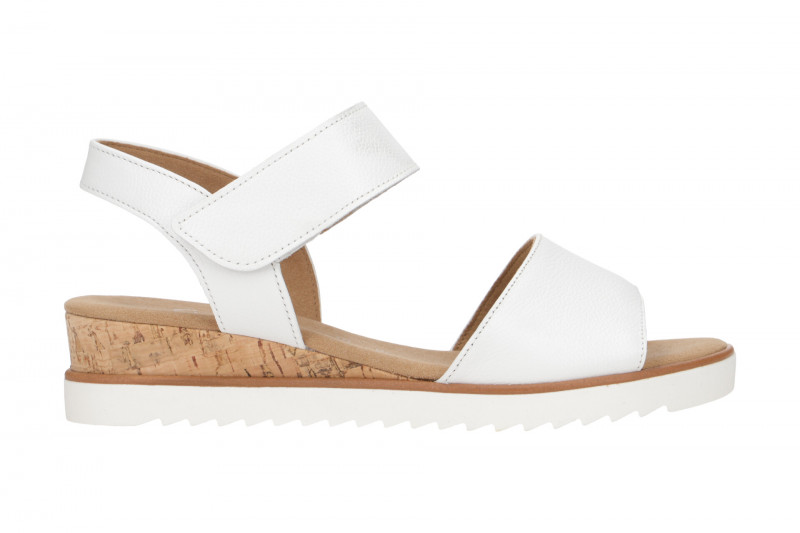 Gabor Genua Sandale weiß Glattleder 82.750.50