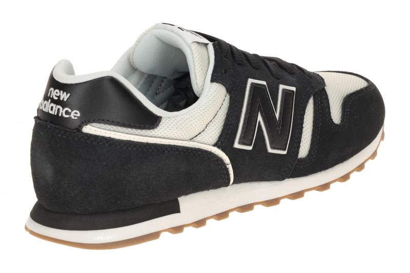 New Balance 373 Schuhe Sneakers schwarz beige