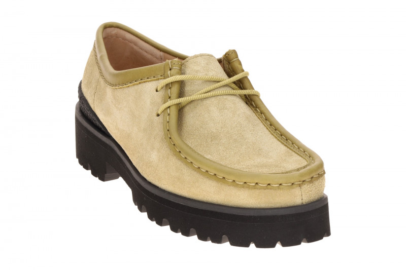 Clarks Walla Yukoner Mokassin Schuhe grün 26329291
