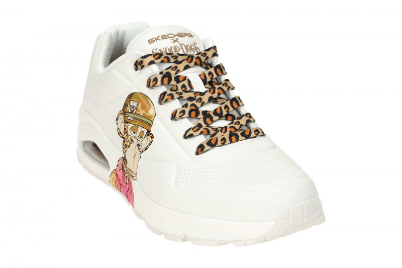Skechers Uno Schuhe weiß SNOOP DOGG 251014