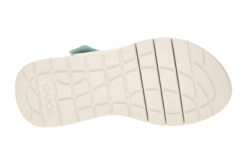 Gabor Fashion Sandale mint grün Glattleder 84.610.23