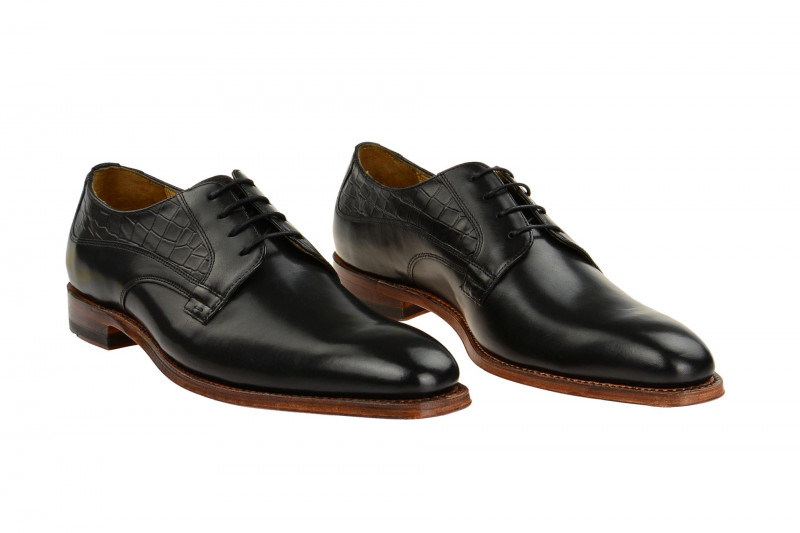 Gordon & Bros Schuhe Milan schwarz Rahmengenäht 5098-I