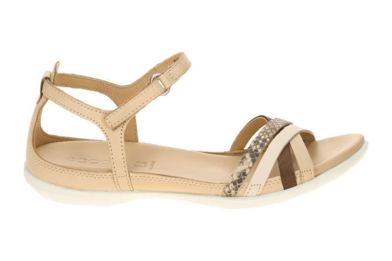 Ecco Flash Sandale braun beige Kreuzriemen 244243