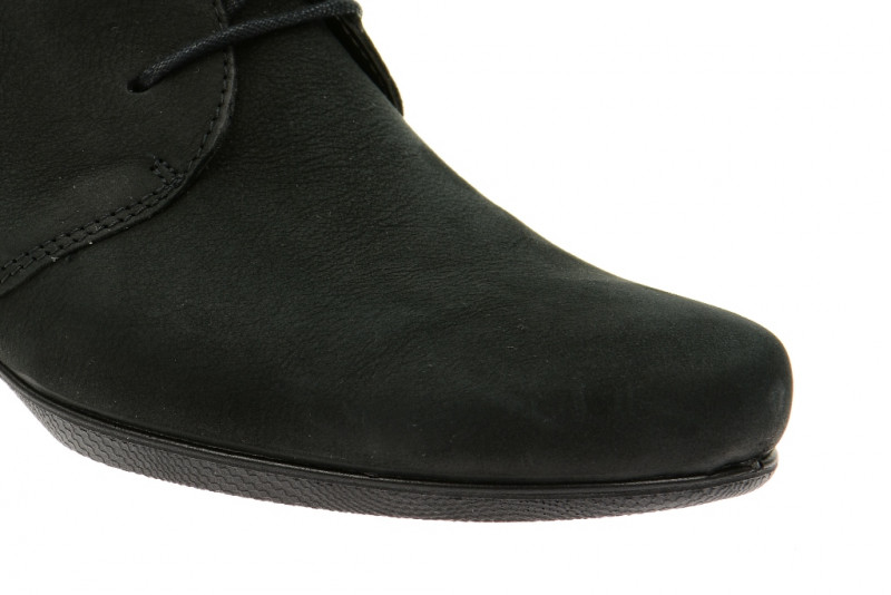 Ecco Sculptured Stiefelette schwarz Nubuck