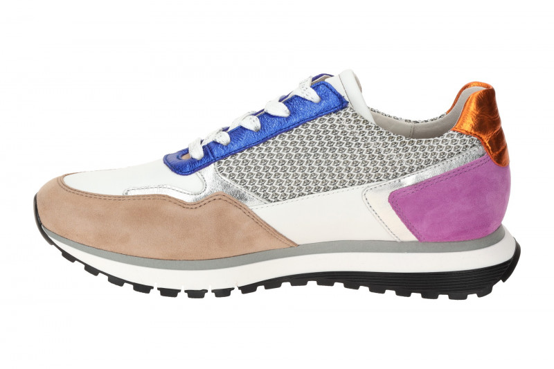 Gabor comfort Sneaker Schuhe weiß bunt H-Weite 66.378.87