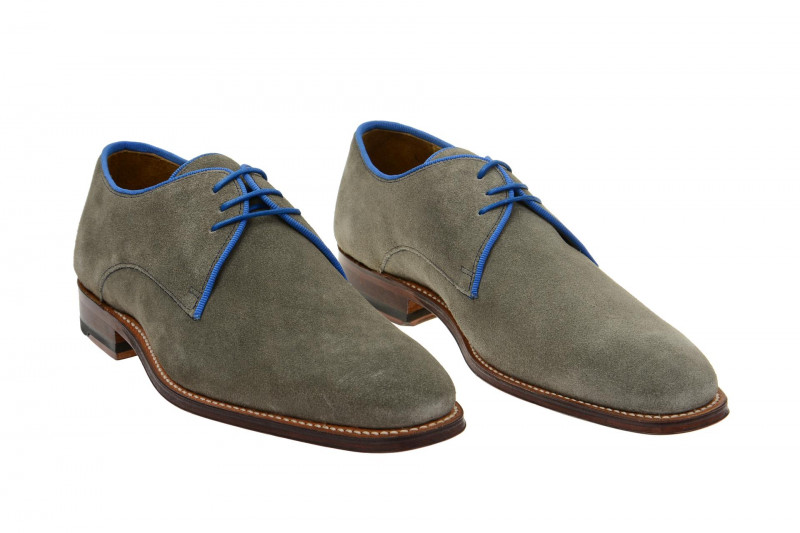 Gordon & Bros Schuhe Gregory grau Velour - 4808