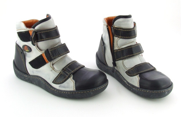 Eject Ocean E-11627-V1 Stiefelette schwarz weiß