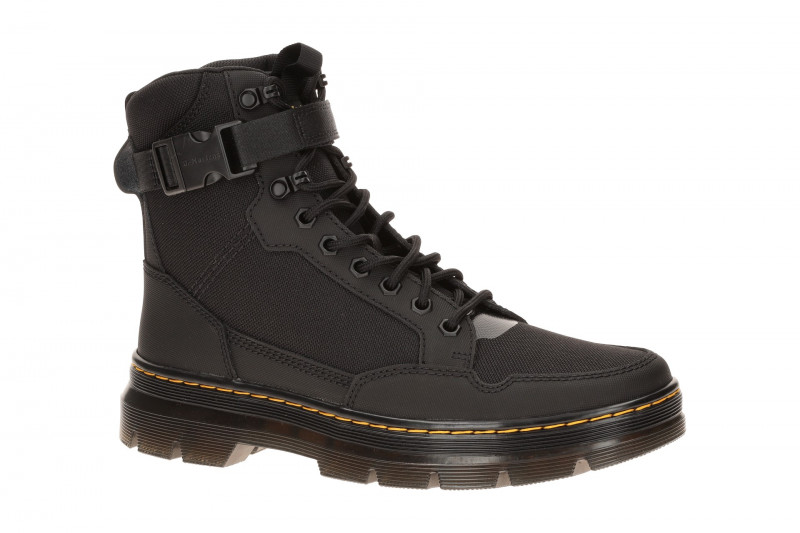 Dr. Martens Combs Tech Stiefel schwarz gelb 43637001