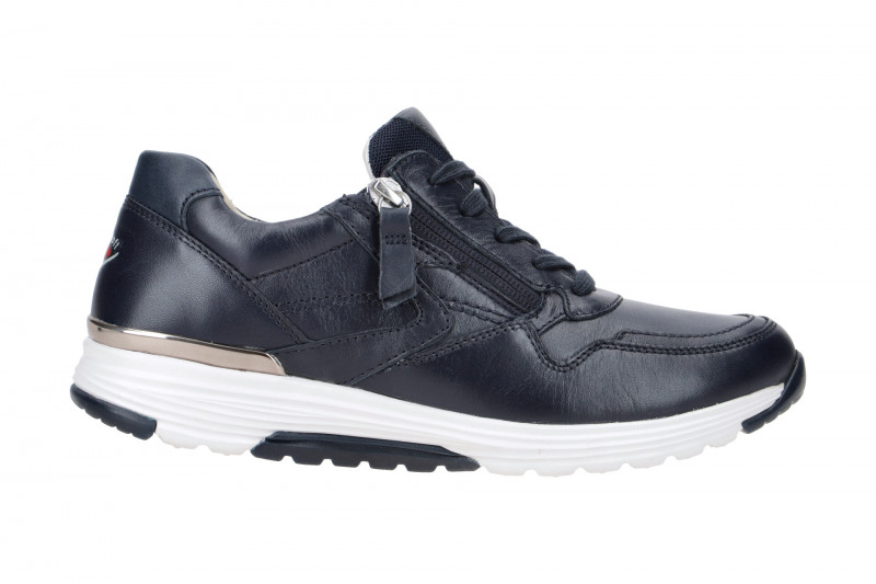 Gabor RollingSoft Schuhe blau Glattleder 86.978.56