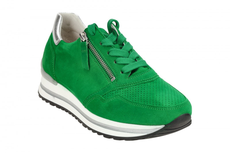 Gabor Sneaker Schuhe grün verde H-Weite 66.528.33
