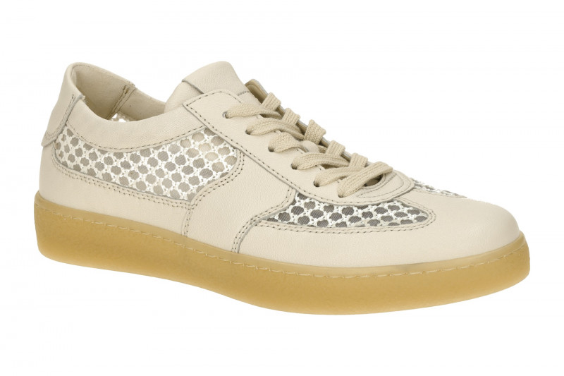 Gabor Schuhe Sneakers beige vanilla Netz 83.341.43
