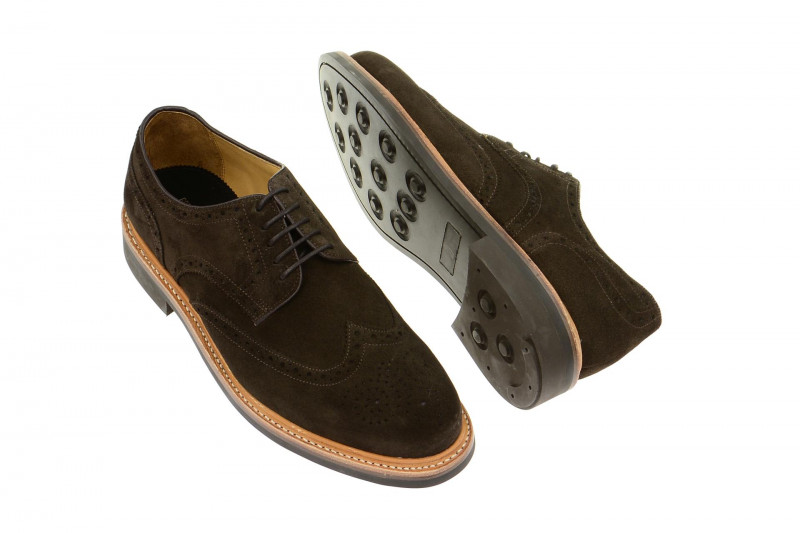 Gordon & Bros Levet dunkel-braun suede 2318