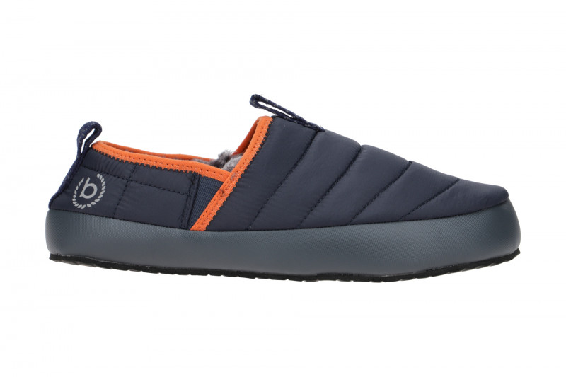 bugatti Tent Herren Hausschuhe Warmfutter blau Vegan