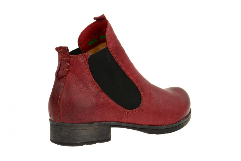 Think Denk Chelsea Stiefelette rot vino