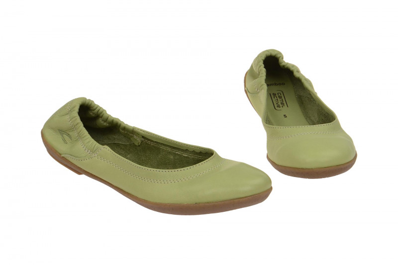 camel active Bamboo Ballerinas grün 800.90.06