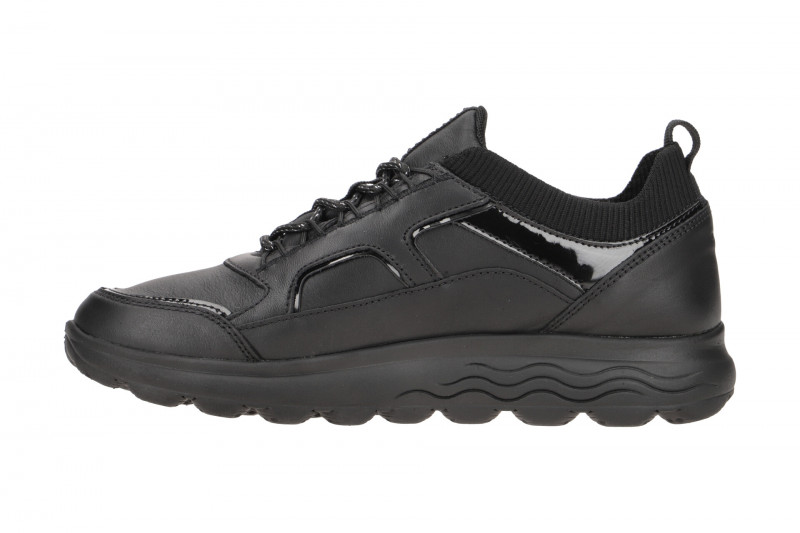 Geox Spherica Schuhe schwarz Damen Sneakers D26NUC