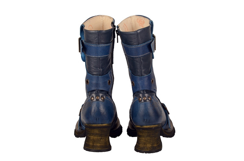 Eject Folka Stiefel in navy blau E-14787