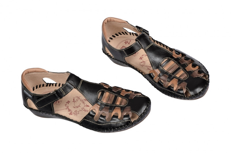 Pikolinos Vallarta Sandale schwarz - 655-8319