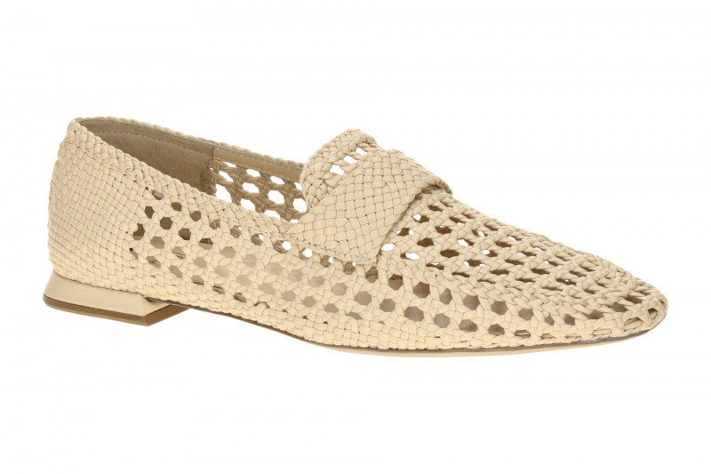Högl Colin Slipper beige Loafer Flecht-Optik 0970