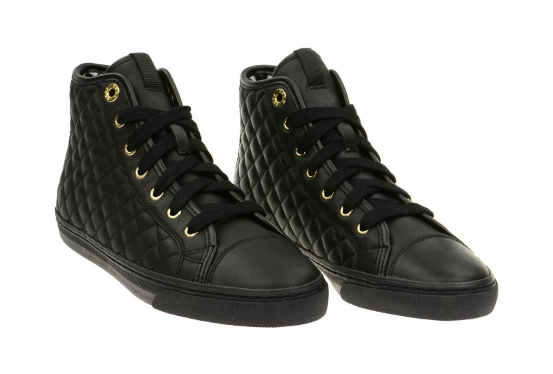 Geox New Club Stiefel schwarz matt D4258A