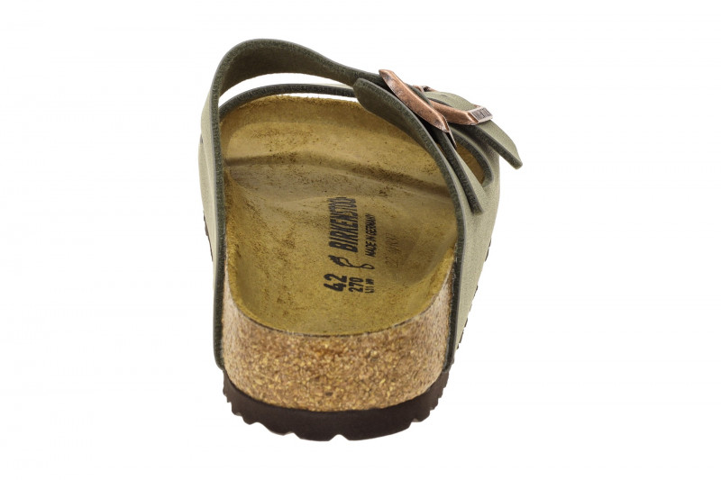 Birkenstock Arizona Pantolette grau stone NORMAL-WEIT 151211