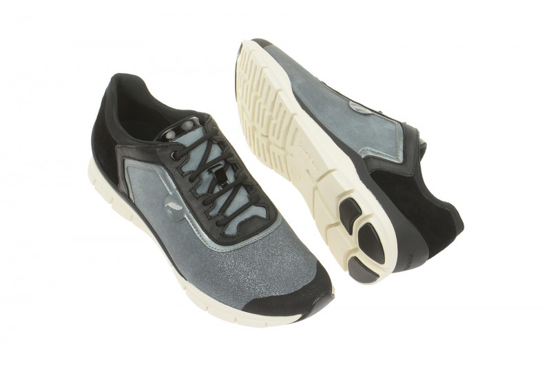 Geox Sukie Schuhe grau Glitter D62F2B