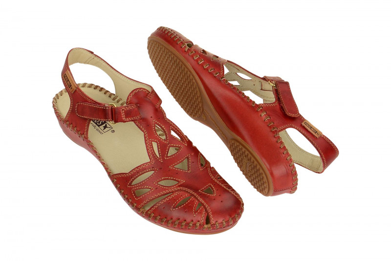 Pikolinos T-Steg Sandalen Vallarta rot 655-8312L