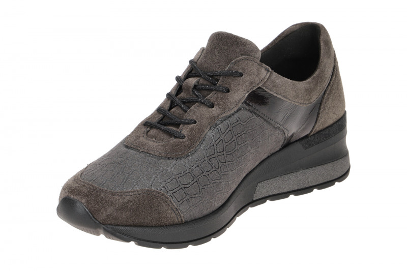 Waldläufer Clara Schuhe grau carbon H-Weite OrthoTritt