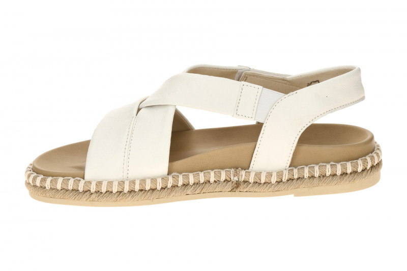 Gabor Sandale weiß latte Nappa Kreuzriemen 83.781.20