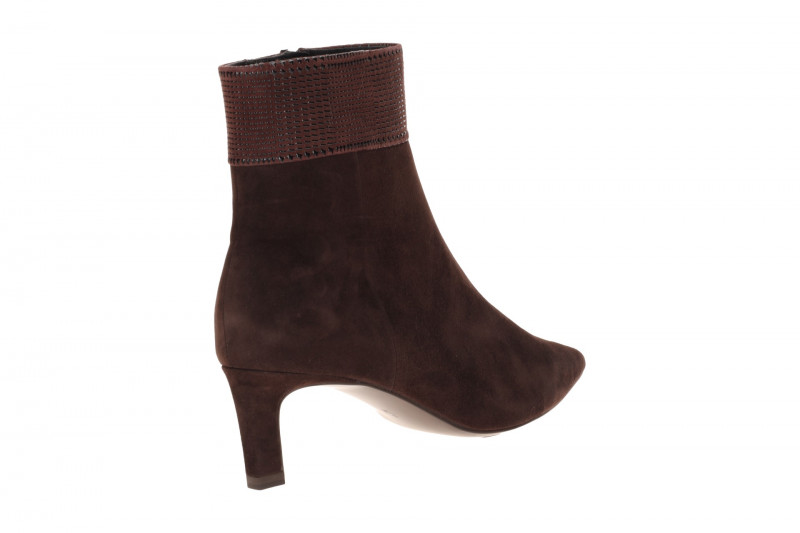 Peter Kaiser Stiefelette braun Velour Ankle Boots 75338