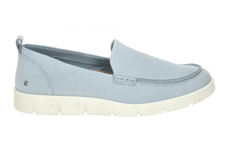 Ecco Bella Slipper Schuhe blau Mokassin 280413