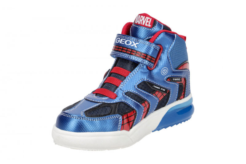 Geox Grayjay Kinder Schuhe blau Spider-Man J269YC