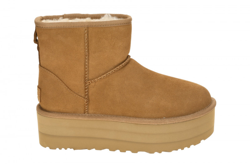 UGG Classic Mini Platform Stiefel braun chestnut