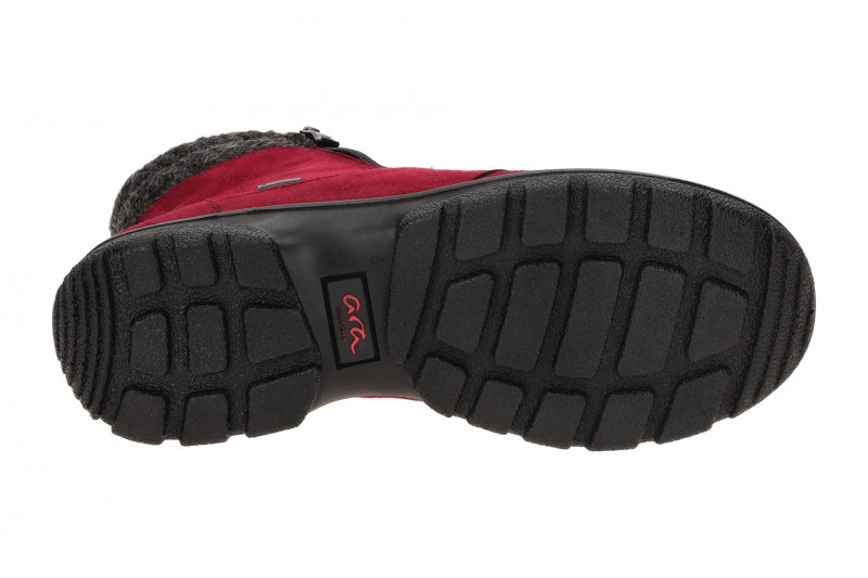 ARA Saas Winter Stiefelette Boots rot GORE-TEX 12-49309