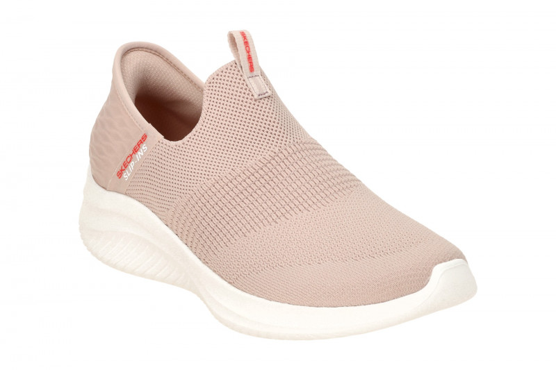 Skechers Ultra Flex Slipper Schuhe rosa Hands Free 149708