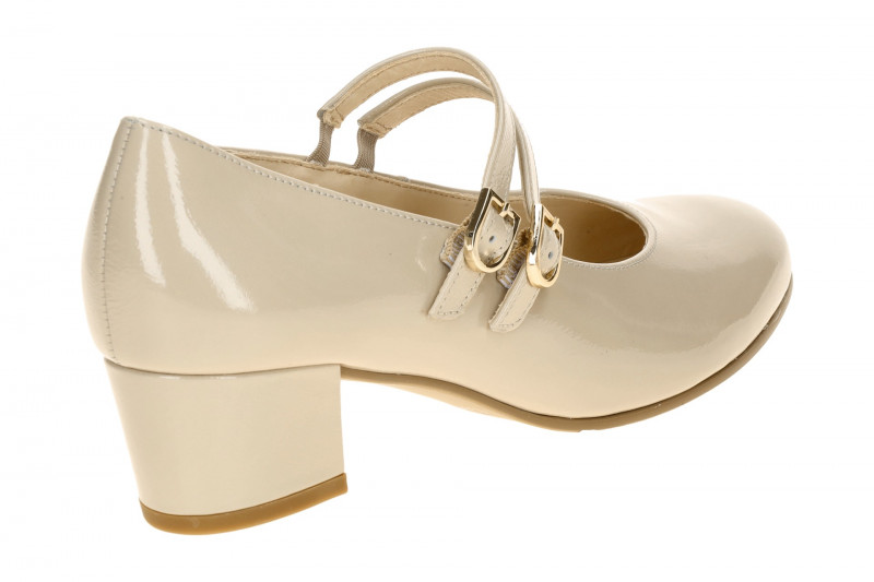 Gabor Riemchen Pumps beige Lack 82.212.97