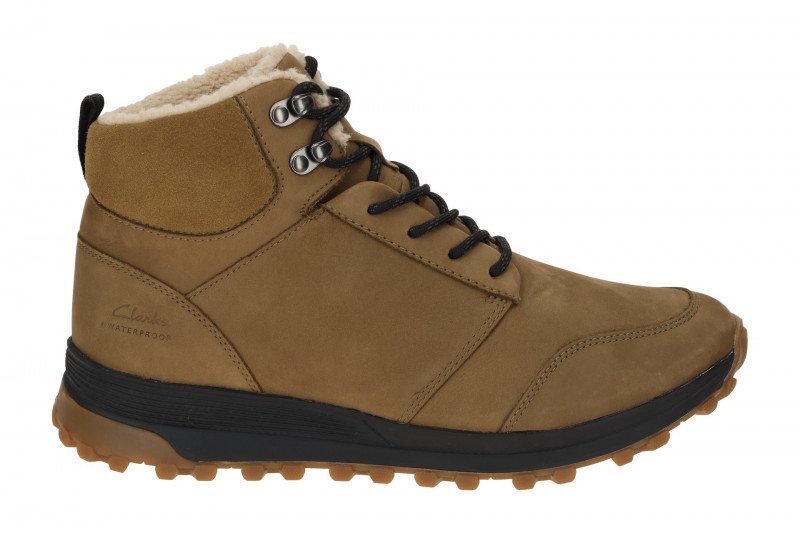 Clarks ATL Trek Up Winter Schuhe Boots hellbraun Waterproof