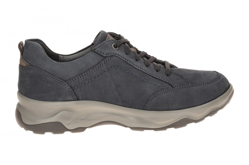Waldläufer Max Schuhe blau marine Nubuck H-Weite