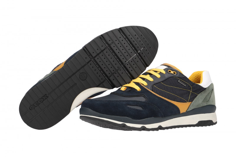 Geox Sandford Schuhe blau gelb U44S7A