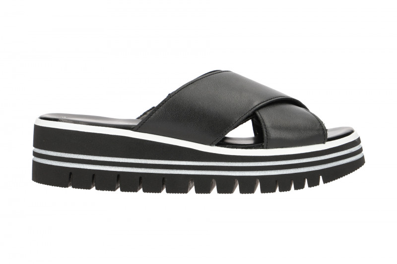 Gabor Plateau Pantolette schwarz 43.620.27